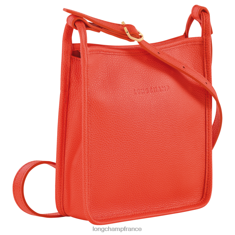 orange femmes sac bandoulière le foulonne Sacs Longchamp Z6ZTP274