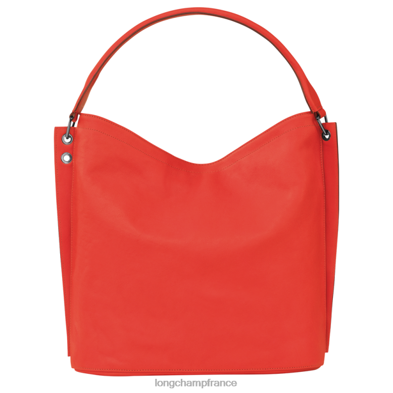 orange femmes sac hobo 3d Sacs Longchamp Z6ZTP401