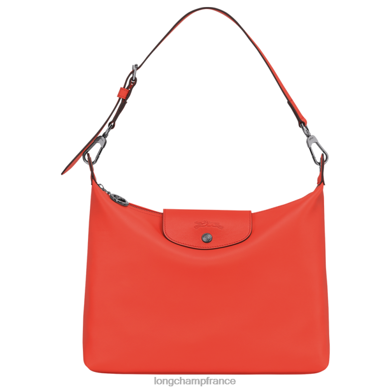 orange femmes sac hobo le pliage xtra Sacs Longchamp Z6ZTP393