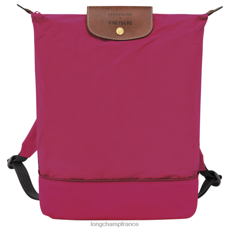 rose femmes sac à bandoulière/sac à dos Sacs Longchamp X D'heygere Z6ZTP325
