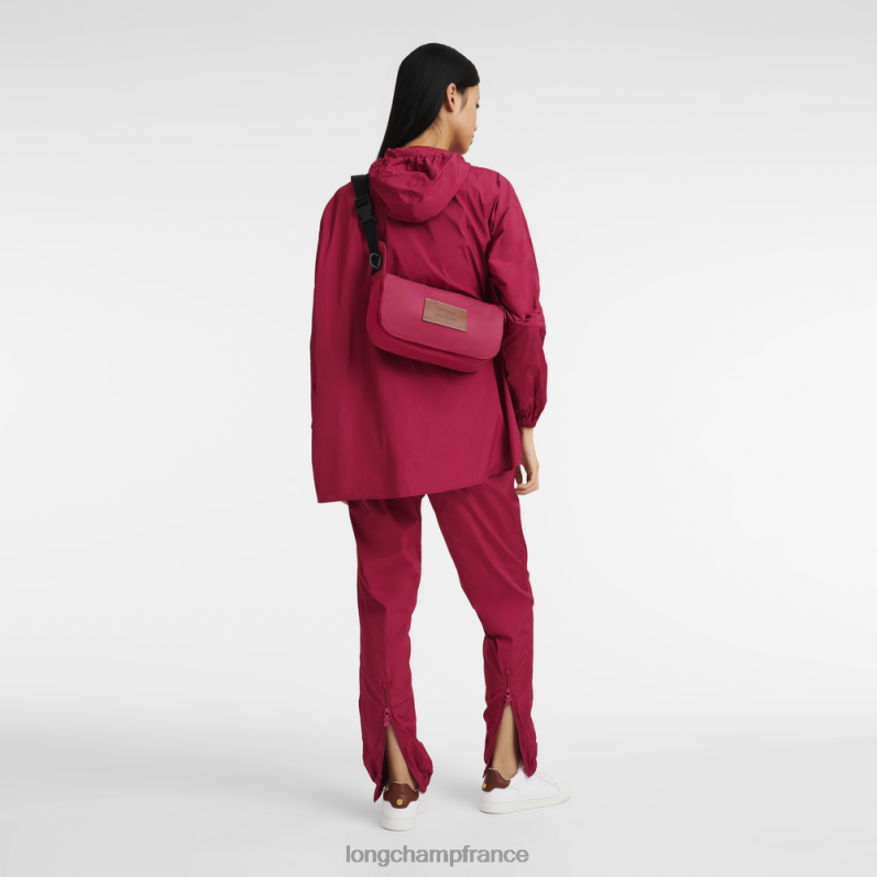 rose femmes sac à bandoulière/sac à dos Sacs Longchamp X D'heygere Z6ZTP325