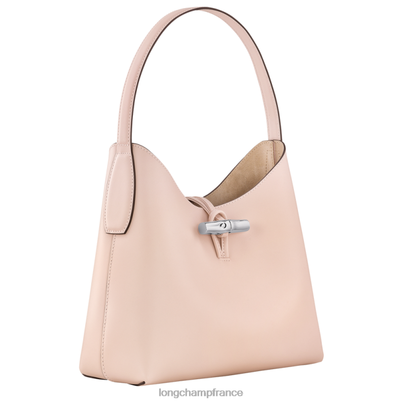 rose pâle femmes sac hobo roseau Sacs Longchamp Z6ZTP367