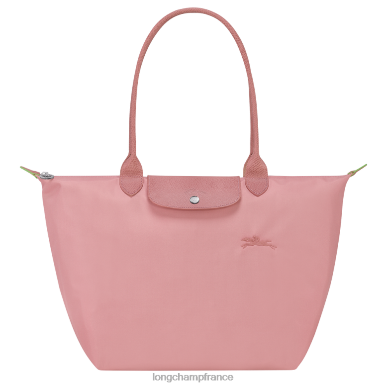 rose pétale femmes sac cabas vert le pliage Sacs Longchamp Z6ZTP408