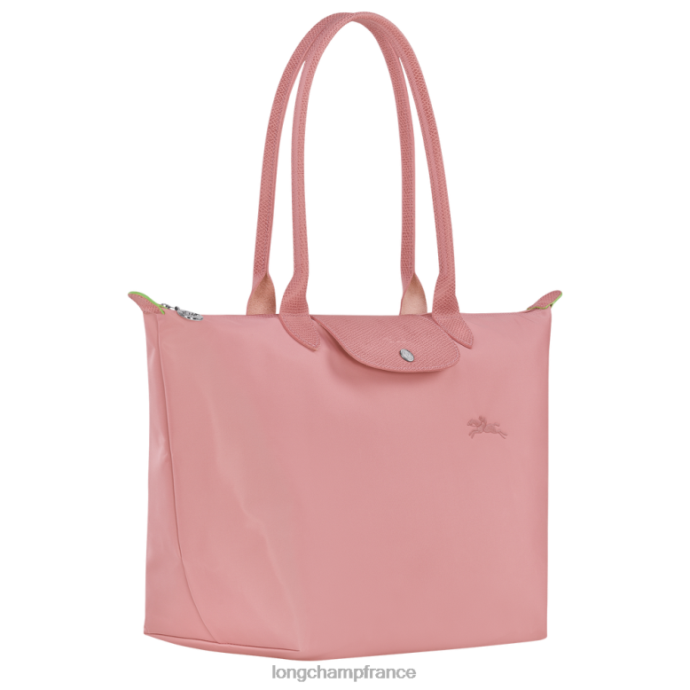rose pétale femmes sac cabas vert le pliage Sacs Longchamp Z6ZTP408