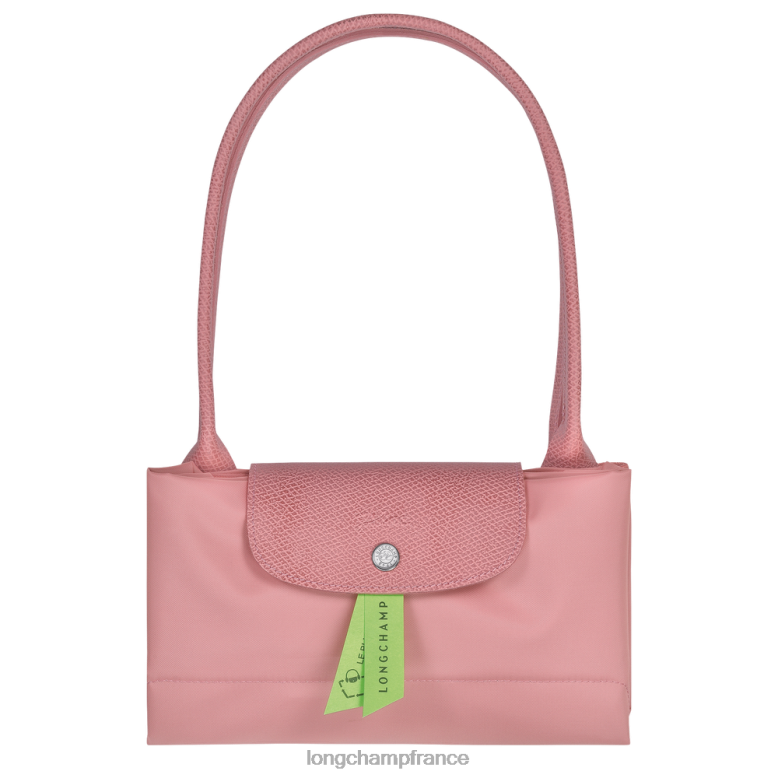 rose pétale femmes sac cabas vert le pliage Sacs Longchamp Z6ZTP408