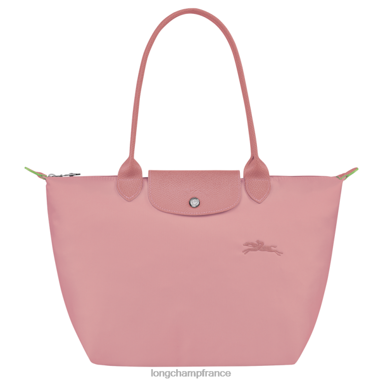 rose pétale femmes sac cabas vert le pliage Sacs Longchamp Z6ZTP414