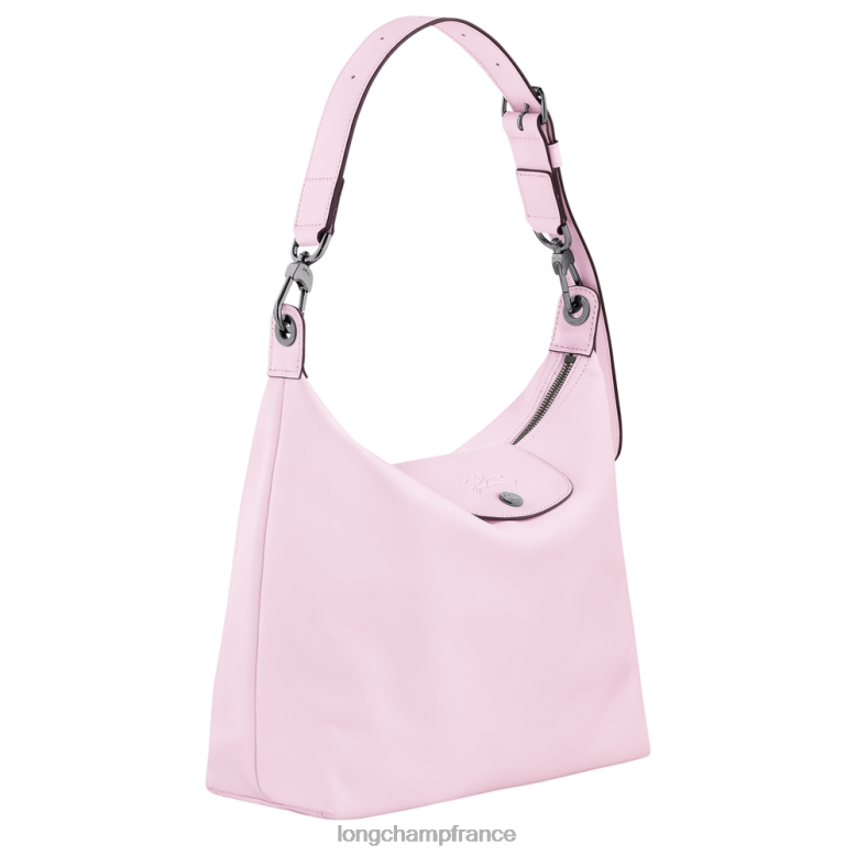 rose pétale femmes sac hobo le pliage xtra Sacs Longchamp Z6ZTP397