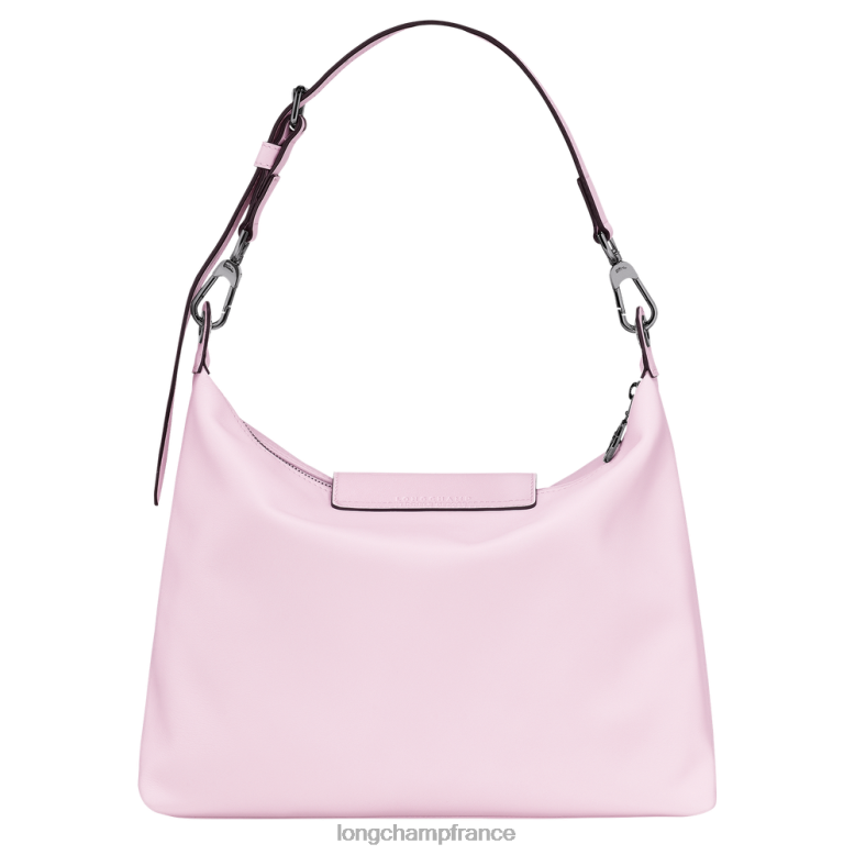 rose pétale femmes sac hobo le pliage xtra Sacs Longchamp Z6ZTP397