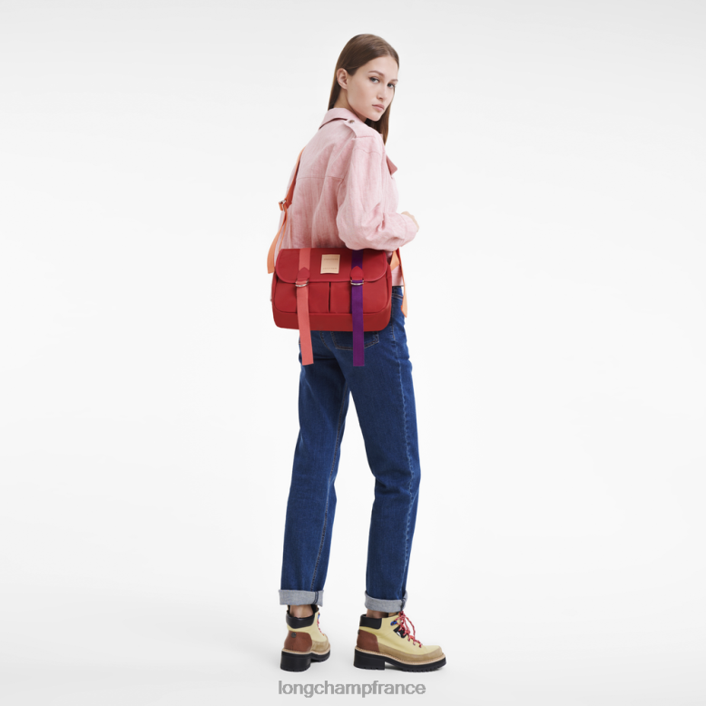 rouge femmes le pliage re-play sac bandoulière Sacs Longchamp Z6ZTP210