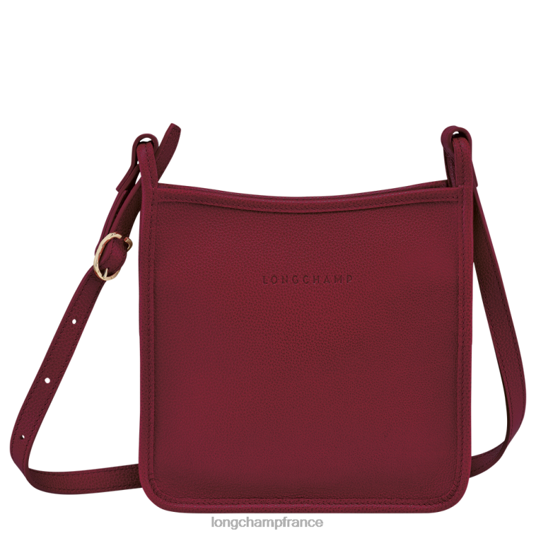 rouge femmes sac bandoulière le foulonne Sacs Longchamp Z6ZTP276