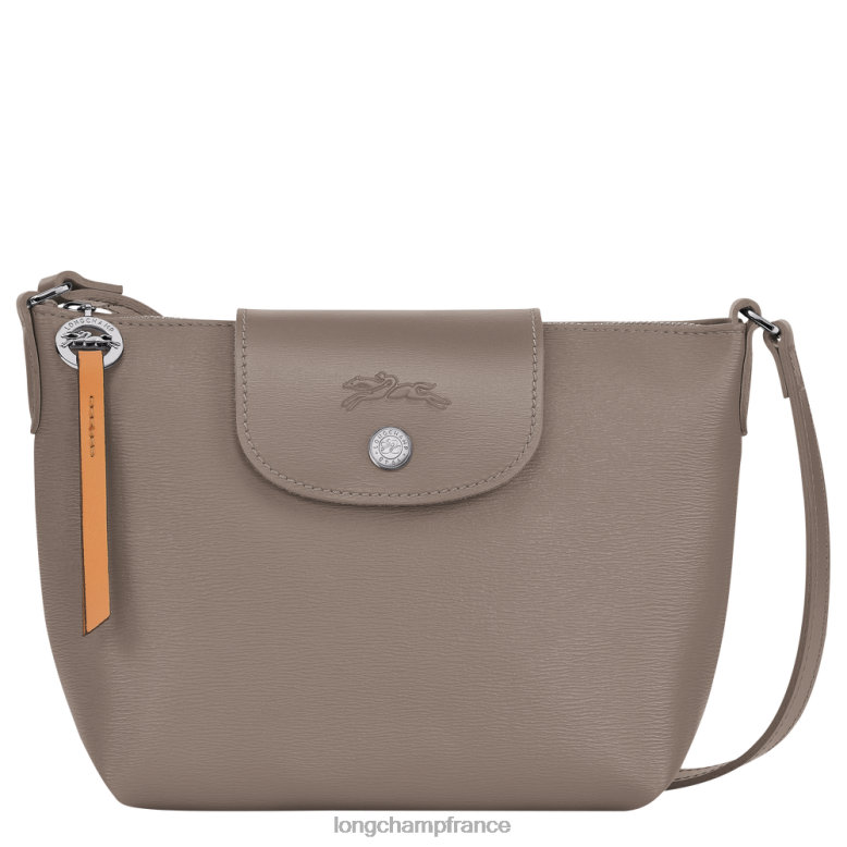 taupe femmes sac à bandoulière city le pliage Sacs Longchamp Z6ZTP224