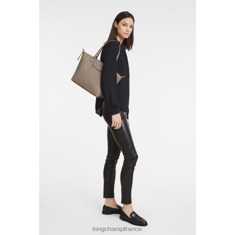 taupe femmes sac cabas le pliage city Sacs Longchamp Z6ZTP353