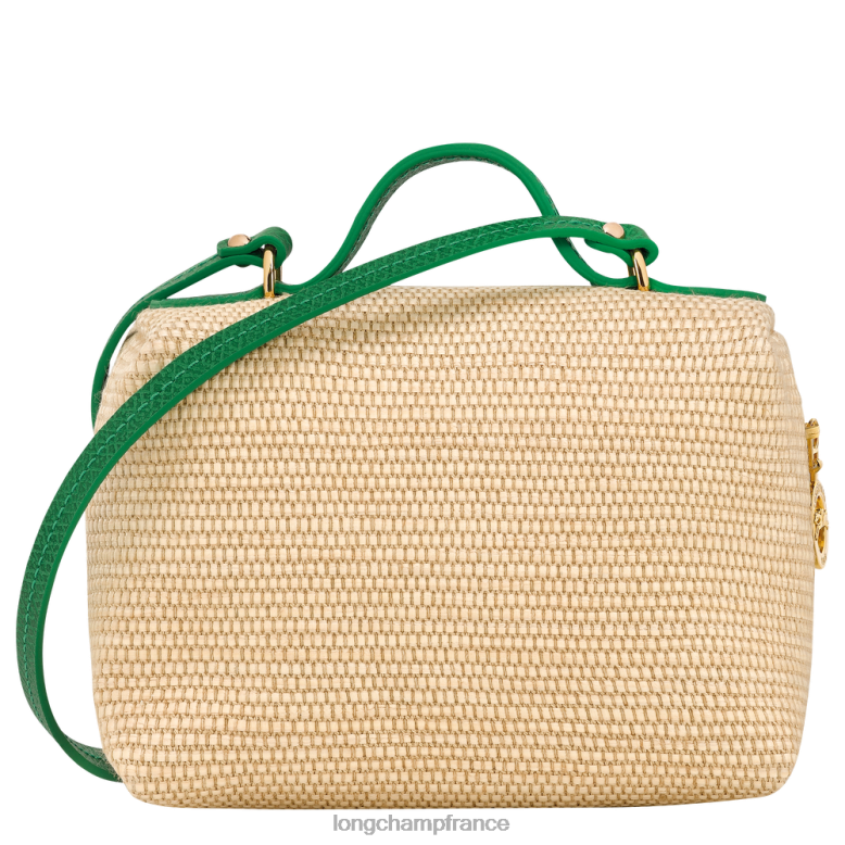 vert femmes le panier pliable vanity Sacs Longchamp Z6ZTP216