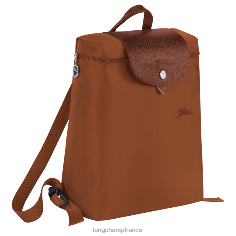 Cognac femmes sac à dos vert le pliage Sacs Longchamp Z6ZTP436