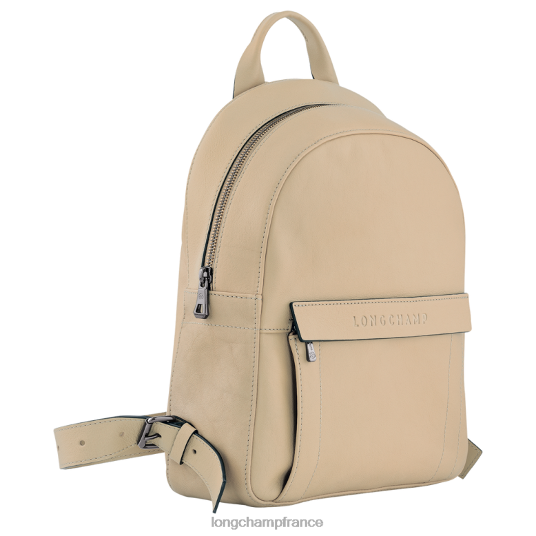 beige femmes sac à dos 3D Sacs Longchamp Z6ZTP431