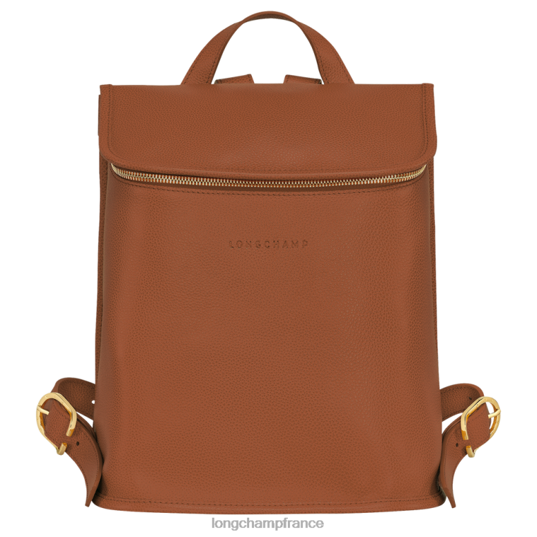 caramel femmes sac à dos le foulonne Sacs Longchamp Z6ZTP427