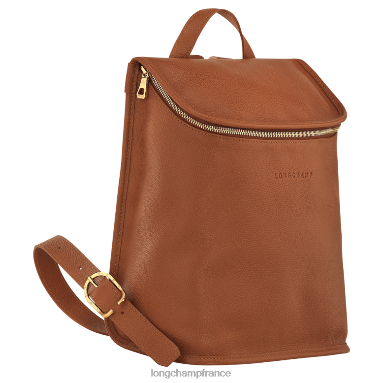 caramel femmes sac à dos le foulonne Sacs Longchamp Z6ZTP427