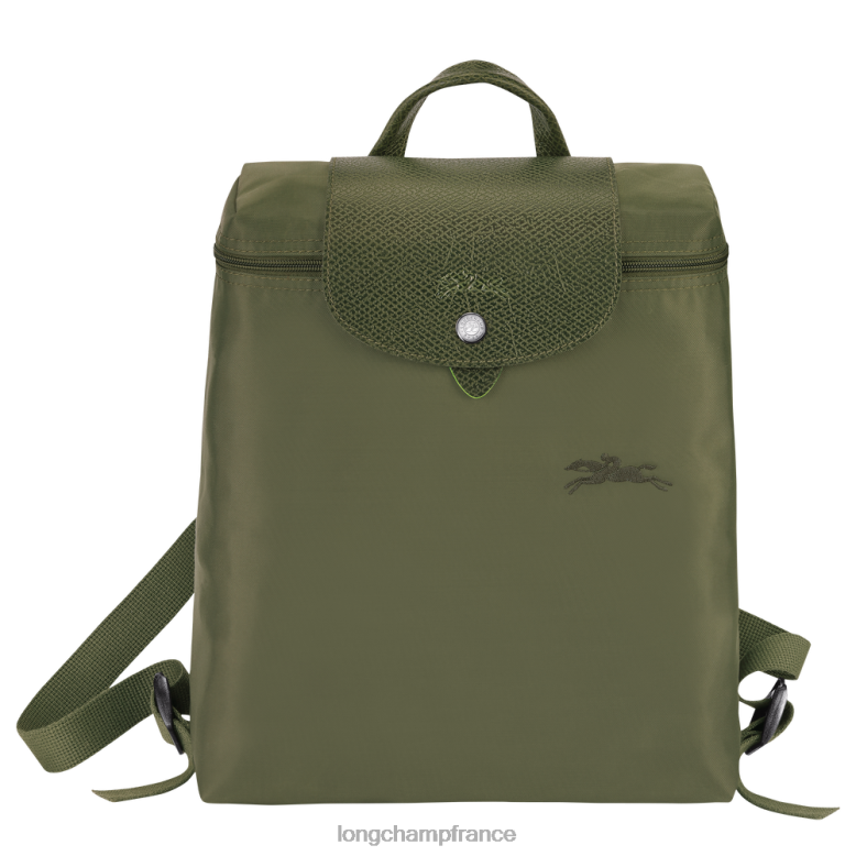 forêt femmes sac à dos vert le pliage Sacs Longchamp Z6ZTP435