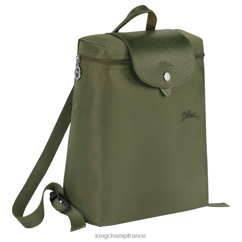 forêt femmes sac à dos vert le pliage Sacs Longchamp Z6ZTP435