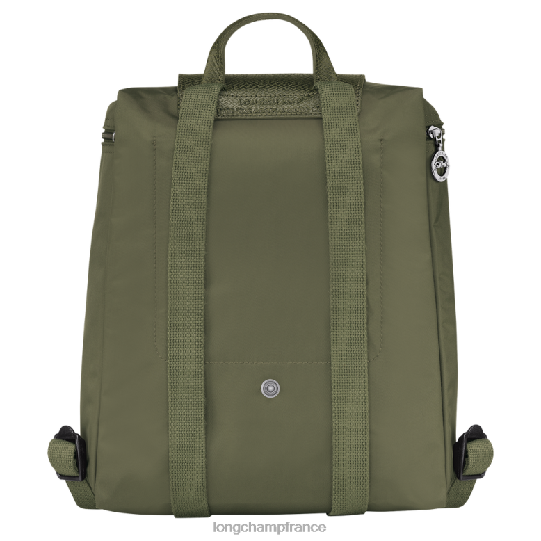 forêt femmes sac à dos vert le pliage Sacs Longchamp Z6ZTP435