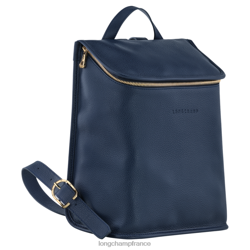 marine femmes sac à dos le foulonne Sacs Longchamp Z6ZTP430