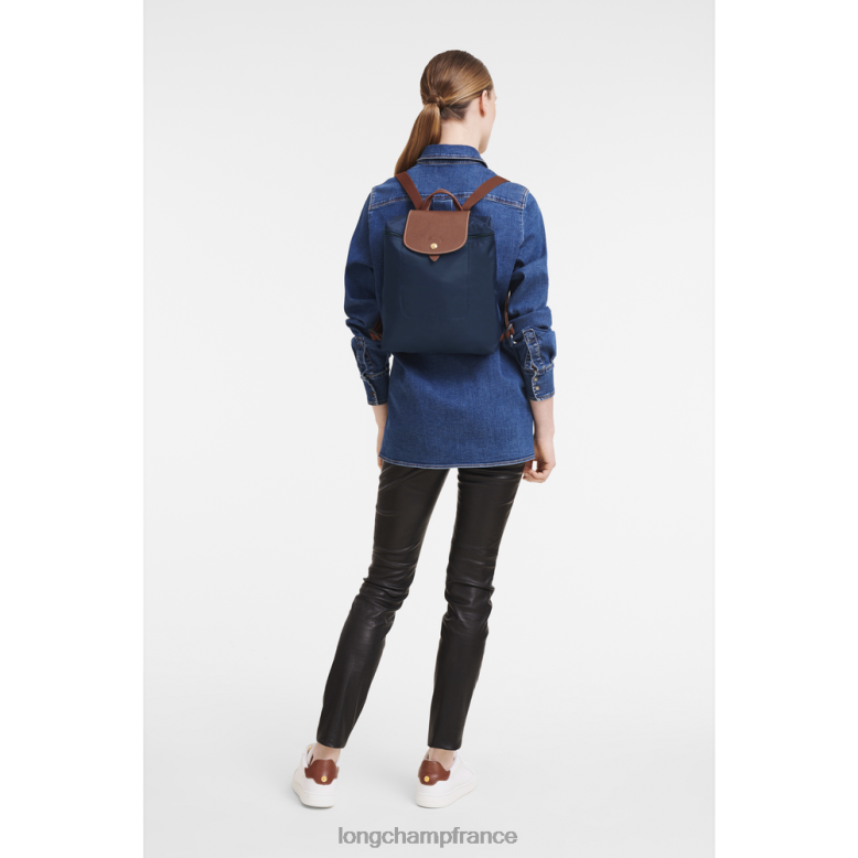 marine femmes sac à dos le pliage original Sacs Longchamp Z6ZTP444