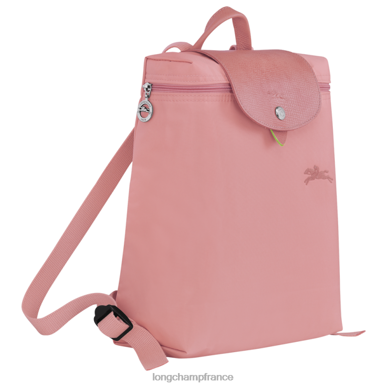 rose pétale femmes sac à dos vert le pliage Sacs Longchamp Z6ZTP440