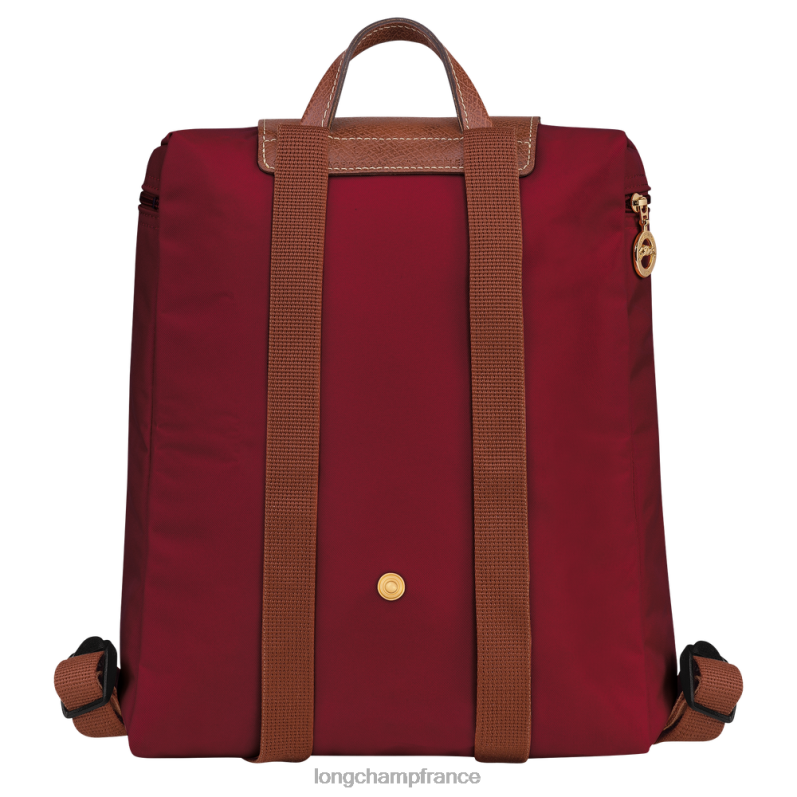 rouge femmes sac à dos le pliage original Sacs Longchamp Z6ZTP443