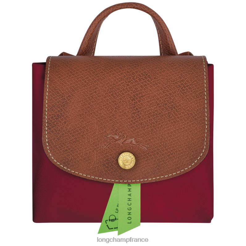 rouge femmes sac à dos le pliage original Sacs Longchamp Z6ZTP443