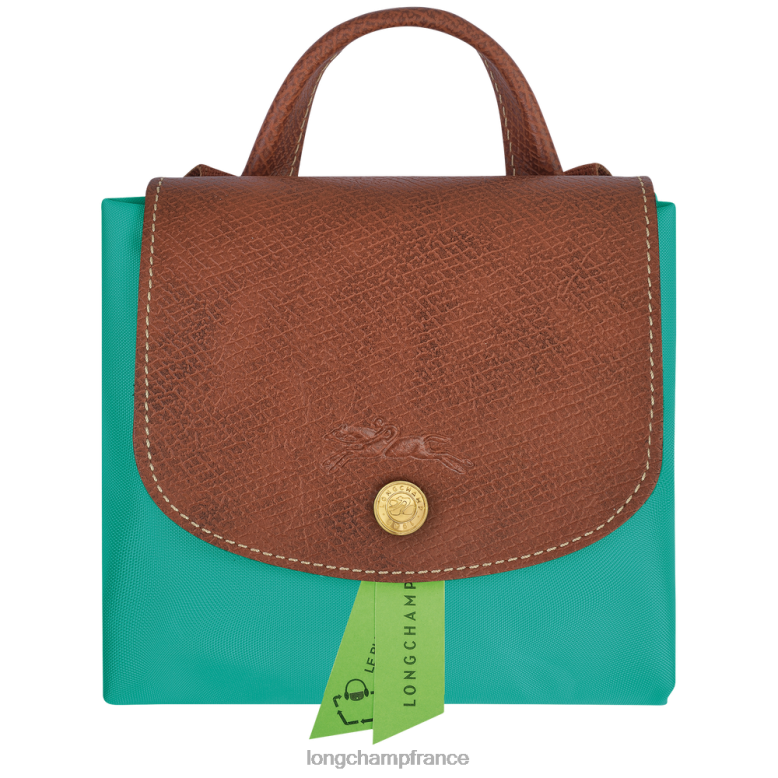 turquoise femmes sac à dos le pliage original Sacs Longchamp Z6ZTP445