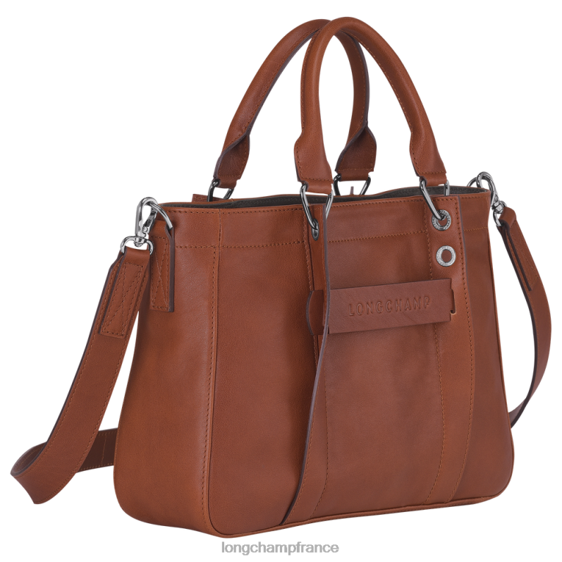 Cognac femmes sac à main 3D Sacs Longchamp Z6ZTP180