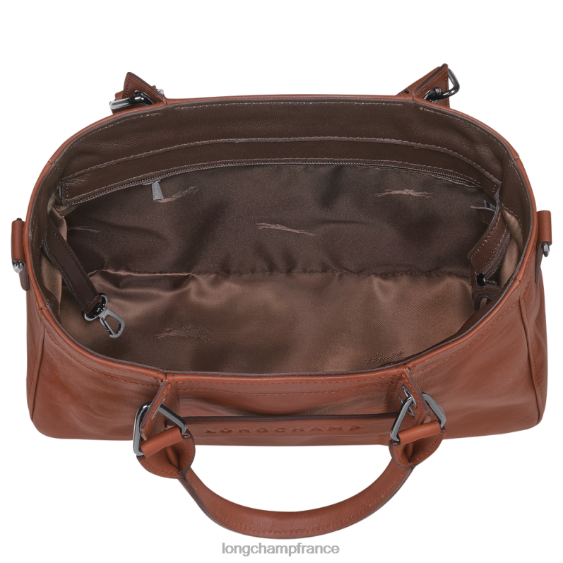Cognac femmes sac à main 3D Sacs Longchamp Z6ZTP180