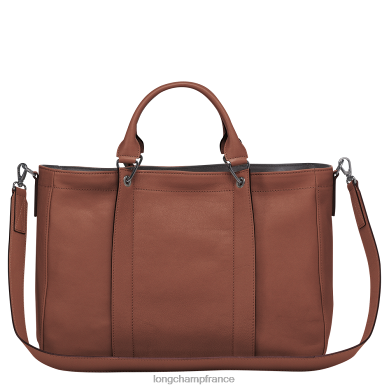 Cognac femmes sac à main 3D Sacs Longchamp Z6ZTP185