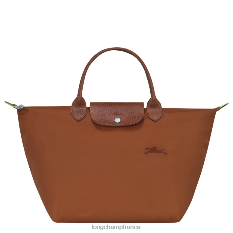 Cognac femmes sac à main le pliage vert Sacs Longchamp Z6ZTP42