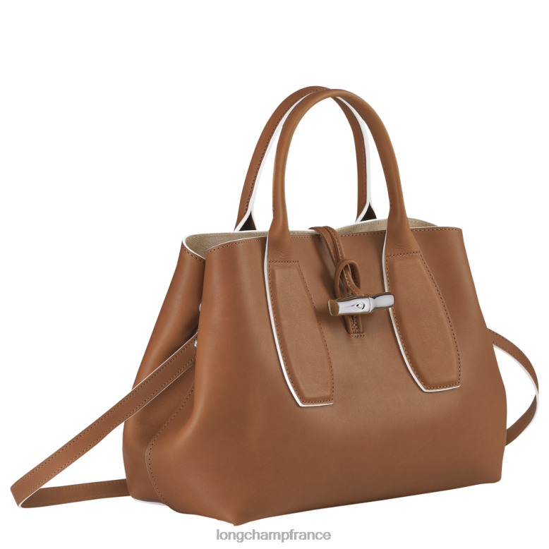 Cognac femmes sac à main roseau Sacs Longchamp Z6ZTP121