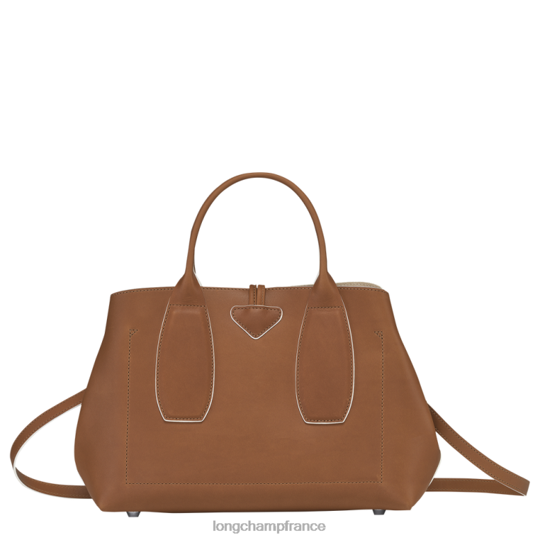 Cognac femmes sac à main roseau Sacs Longchamp Z6ZTP121