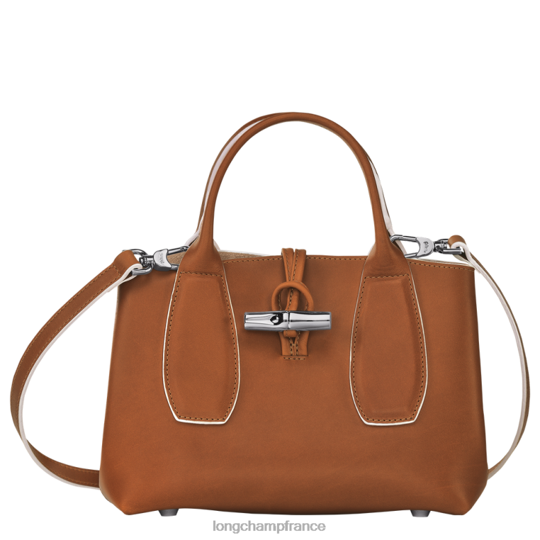Cognac femmes sac à main roseau Sacs Longchamp Z6ZTP122