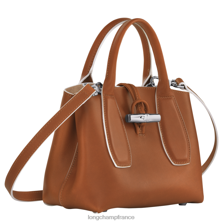 Cognac femmes sac à main roseau Sacs Longchamp Z6ZTP122