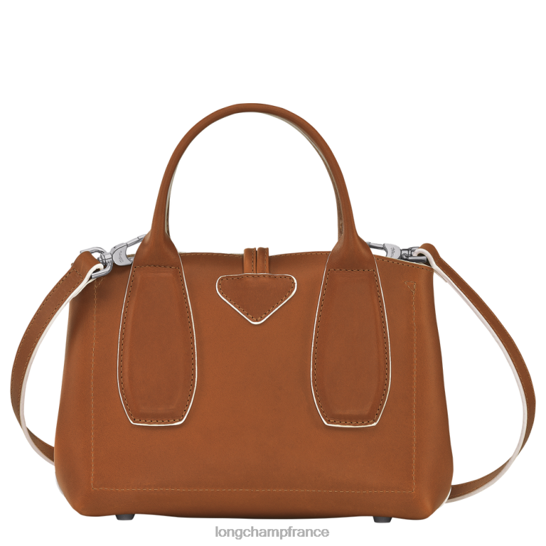 Cognac femmes sac à main roseau Sacs Longchamp Z6ZTP122