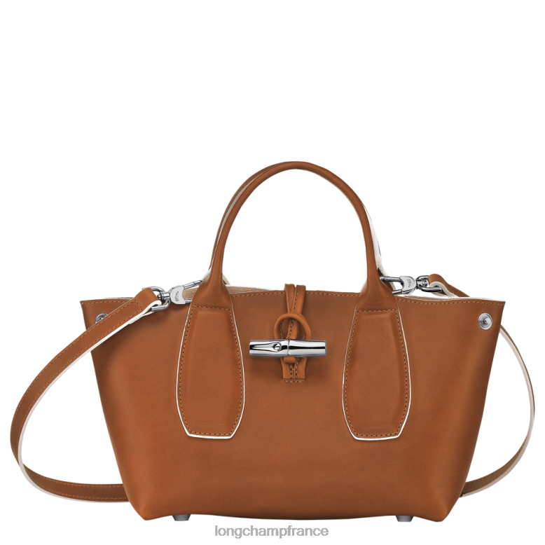 Cognac femmes sac à main roseau Sacs Longchamp Z6ZTP122