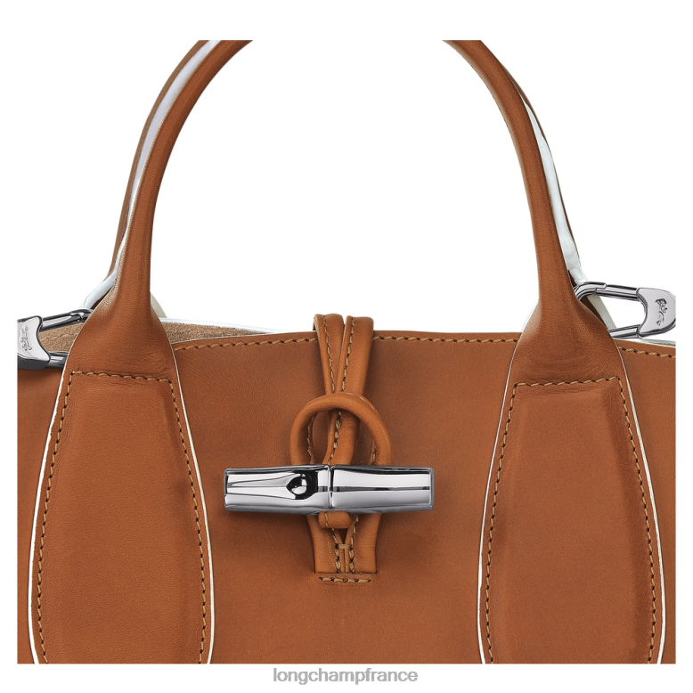 Cognac femmes sac à main roseau Sacs Longchamp Z6ZTP122
