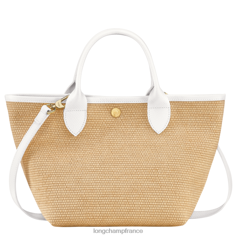 blanc femmes sac panier pliable le panier Sacs Longchamp Z6ZTP63