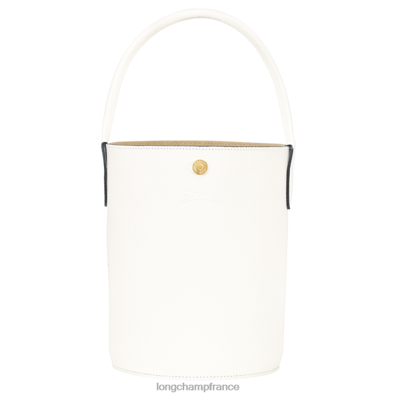 blanc femmes sac seau épure Sacs Longchamp Z6ZTP36