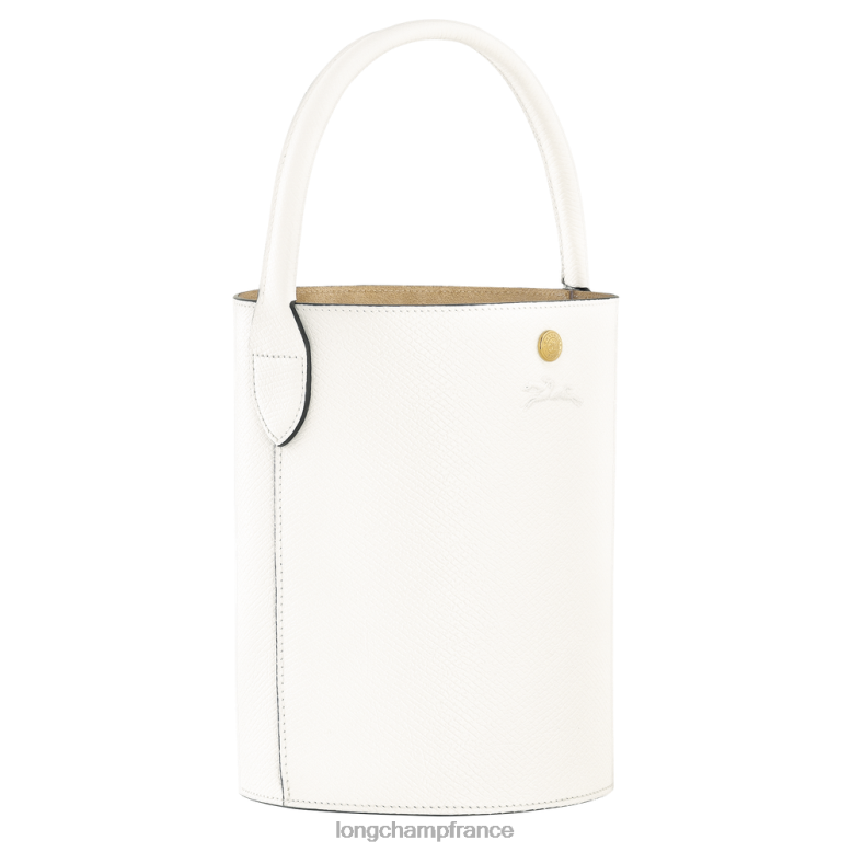 blanc femmes sac seau épure Sacs Longchamp Z6ZTP36