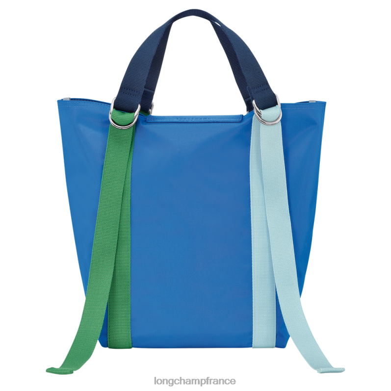 bleu femmes sac cabas le pliage re-play Sacs Longchamp Z6ZTP50