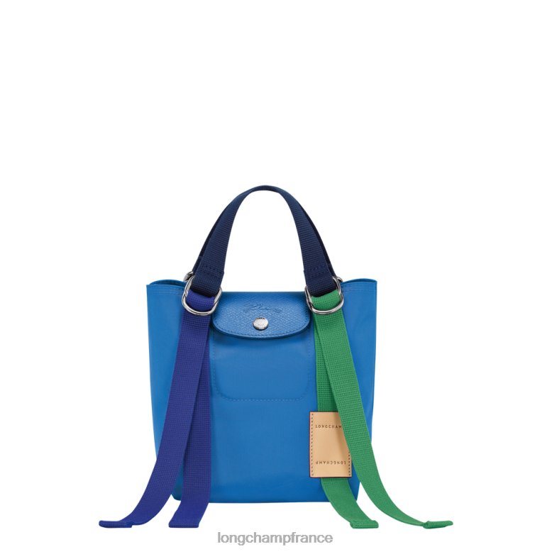 bleu femmes sac à main le pliage re-play Sacs Longchamp Z6ZTP44
