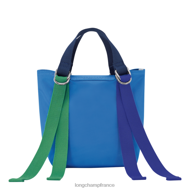 bleu femmes sac à main le pliage re-play Sacs Longchamp Z6ZTP44