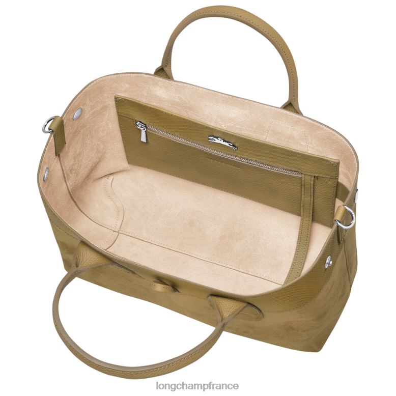 bronze femmes sac à main roseau Sacs Longchamp Z6ZTP118