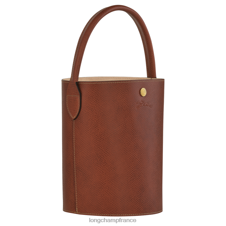 brun femmes sac seau épure Sacs Longchamp Z6ZTP135