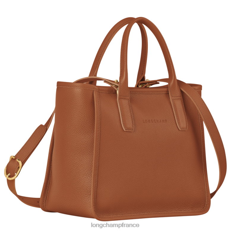 caramel femmes sac cabas le foulonne Sacs Longchamp Z6ZTP125